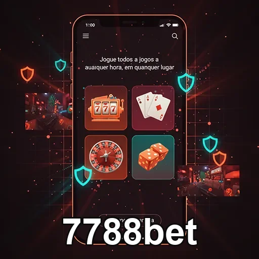 Ilustração de Acesse 7788bet com login rápido e fácil