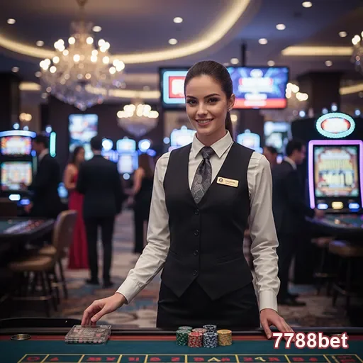 Ilustração de Cassino Ao Vivo